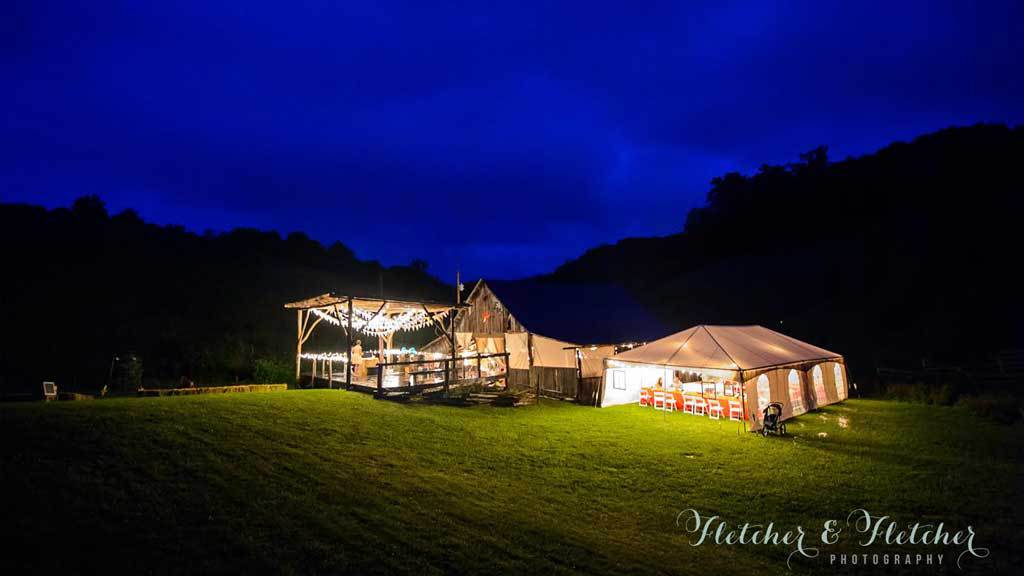Turn your rural property into a wedding venue business in the day time or at night